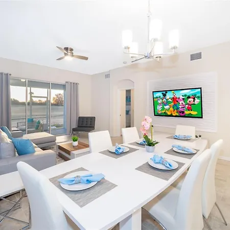 Disney Magic Championsgate Resort Town Home With Club House Pools Water Park Gym